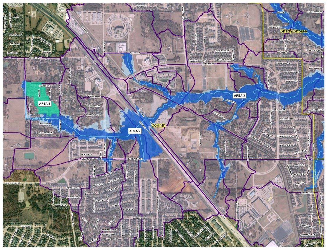 Sfha Flood Zone Map Corinth Floodplain Information | City Of Corinth Texas