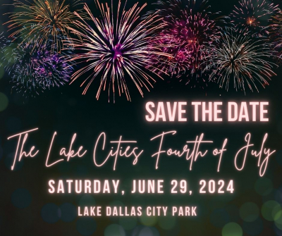 lake cities save the date