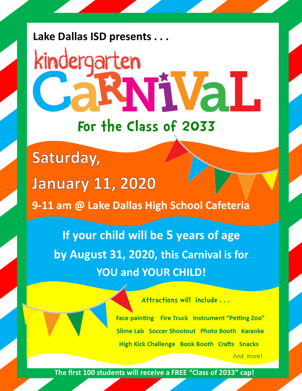 Lake Dallas Isd Kindergarten Carnival City Of Corinth Texas